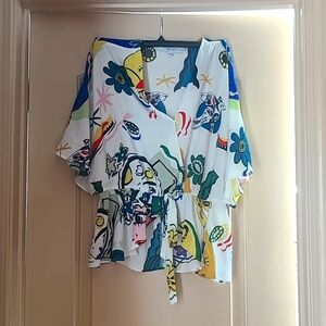 SWEET RAIN WOMANS TOP SIZE L